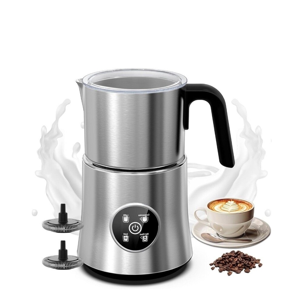 NEW Milk Frother and Steamer Large Capacity Detachable Electric Milk Frother BOX
